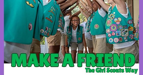 Make a Friend - the Girl Scout Way!