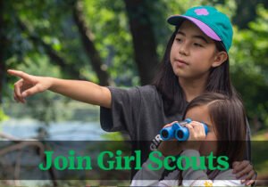 Join Girl Scouts Information Button